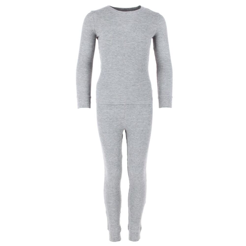 Rene Rofe Toddler Girl's Waffle Thermal Long Underwear 2-Piece Set